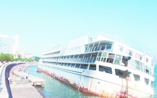 臺風(fēng)達維吹跑青島中苑號致傾斜20度 市民船底挖海蠣子