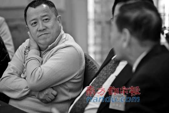 曾志偉在政協(xié)分組會議吐槽“兩餐食唔飽”。 南都記者 鐘銳鈞 攝