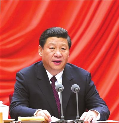 昨天，習(xí)近平在中紀(jì)委全會上發(fā)表重要講話。新華社發(fā)
