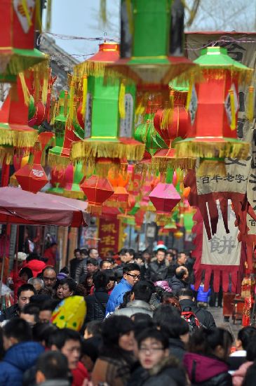 過(guò)大年逛周村古城 實(shí)拍最有年味的地方